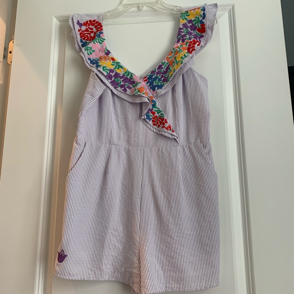J.Marie Romper w/Embroidery